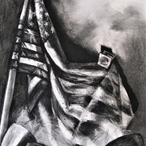 Lighted Flag